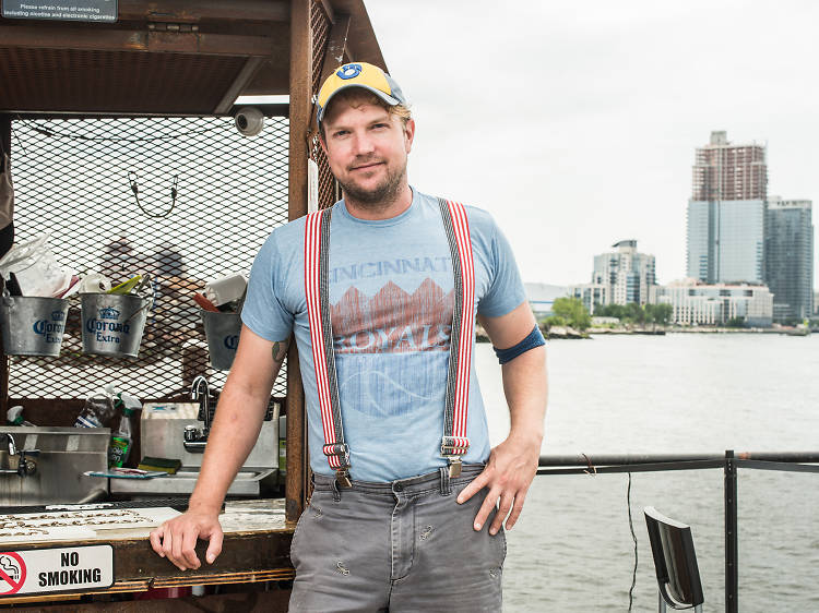 John Wernke, Head bartender, Brooklyn Barge