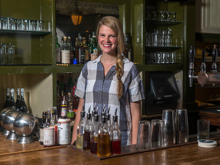 Laura Lashley, Head bartender, the Breslin