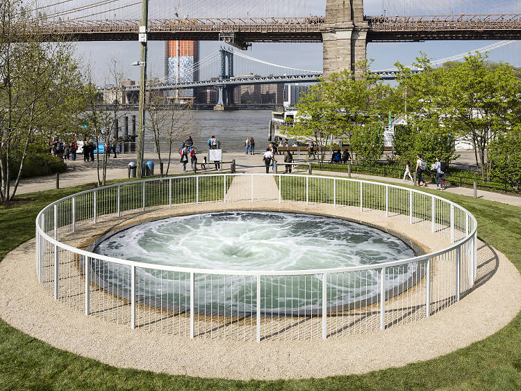 A cool whirlpool is making a splash in Brooklyn