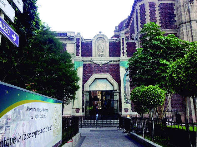 Museo de la Basilica de Guadalupe foto de la entrada al Museo de la Basilica de Guadalupe