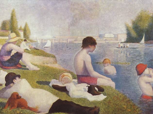 Bathers in Asnières Bathers in Asnières