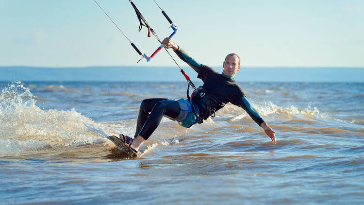 Kiteboarding