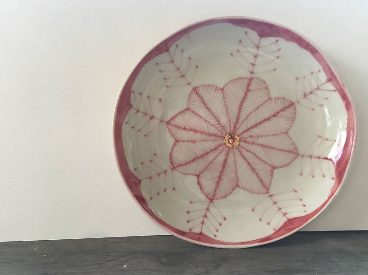 Porcelain platter from Julie Spako, $158