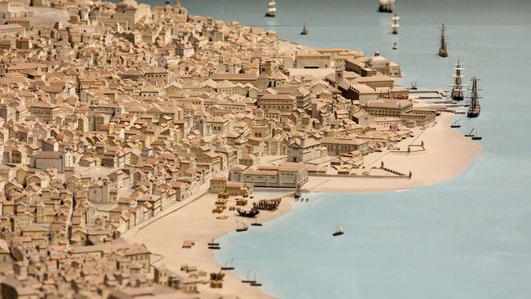 Model of Lisbon before the 1755 Earthquake