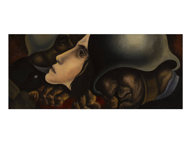 JÚLIO POMAR Resistência, 1946 no atelier museu julio pomar JÚLIO POMAR Resistência, 1946 no atelier museu julio pomar