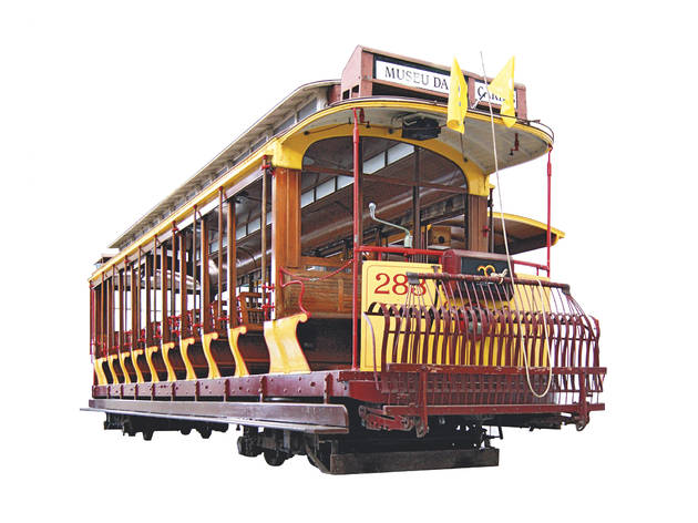 elétrico n 283 no museu da carris