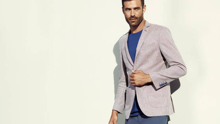 For stepping up casual Friday: A sports jacket