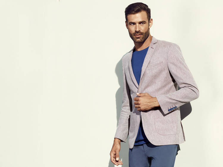 For stepping up casual Friday: A sports jacket