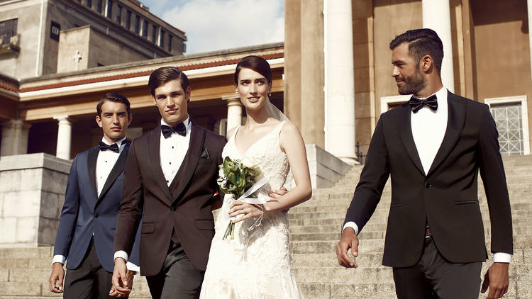 For the ultimate showstopper: The tuxedo