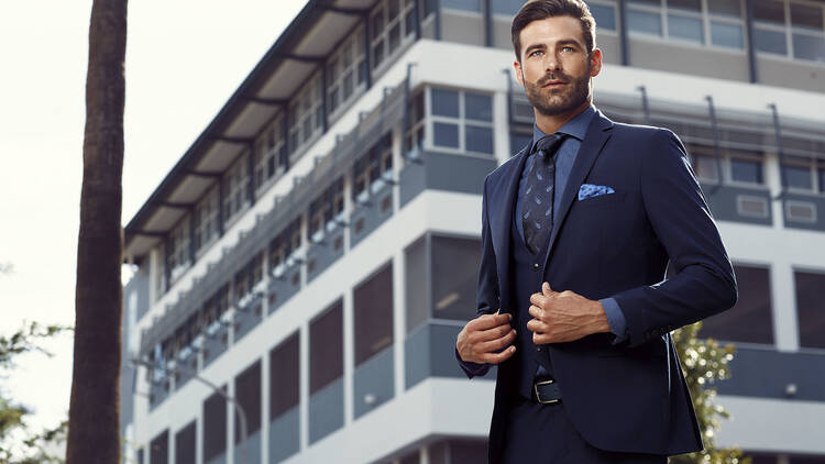 For closing the deal: The power suit