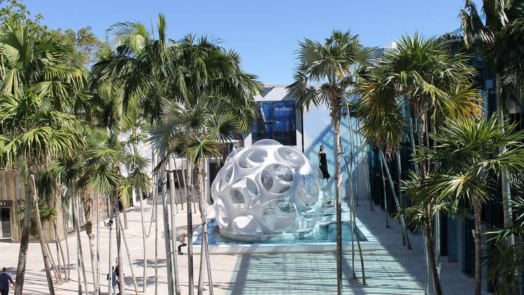 Louis Vuitton Miami Art Districts Map