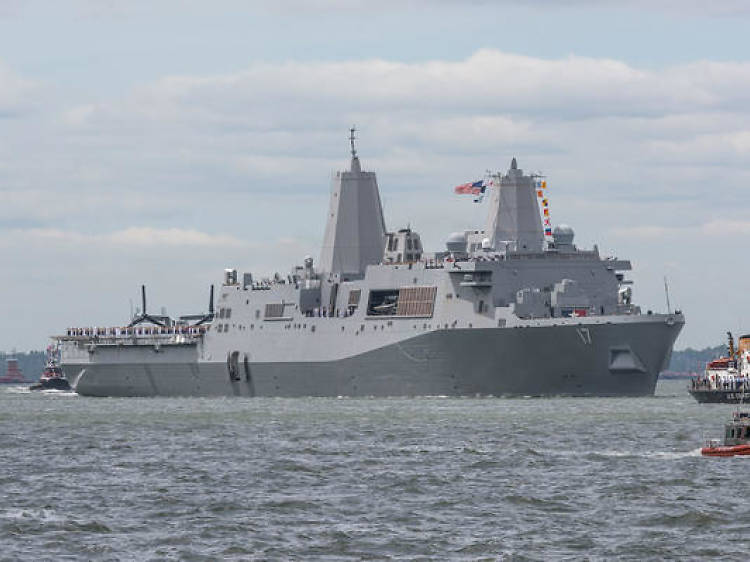 A giant parade of ships will kick off this year’s Fleet Week