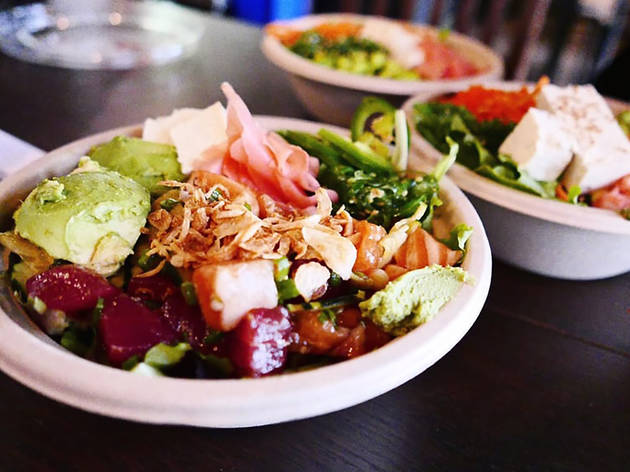 Poki Time Poke bowl at Poki Time