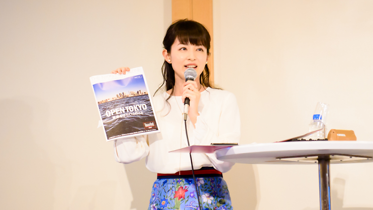 Rio Hirai at the Open Tokyo seminar | Time Out Tokyo