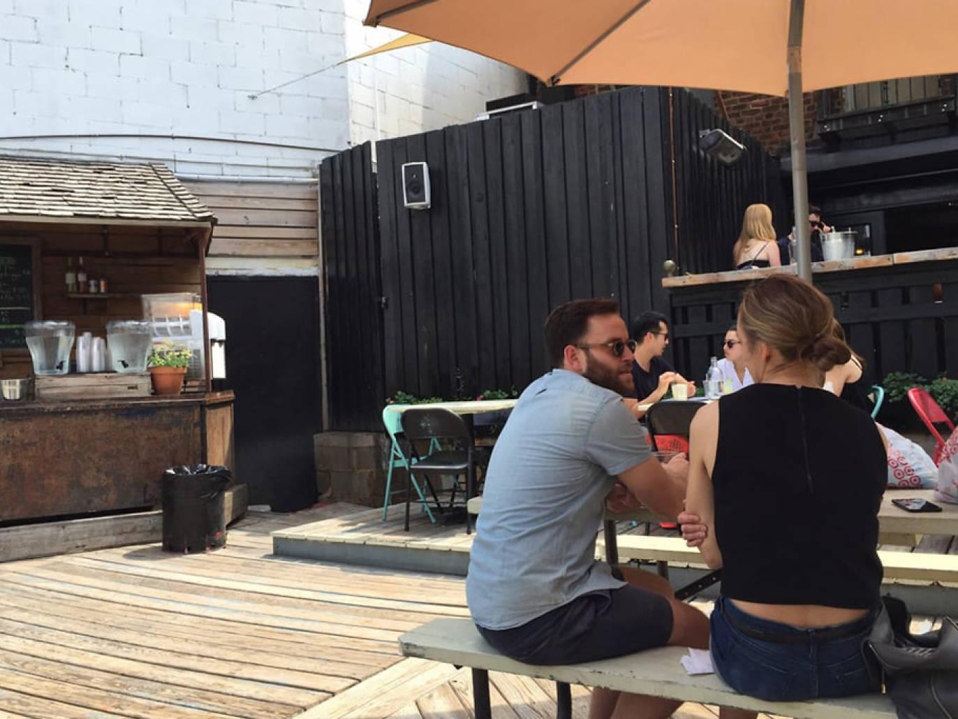 Best outdoor happy hours in NYC for summer drinks