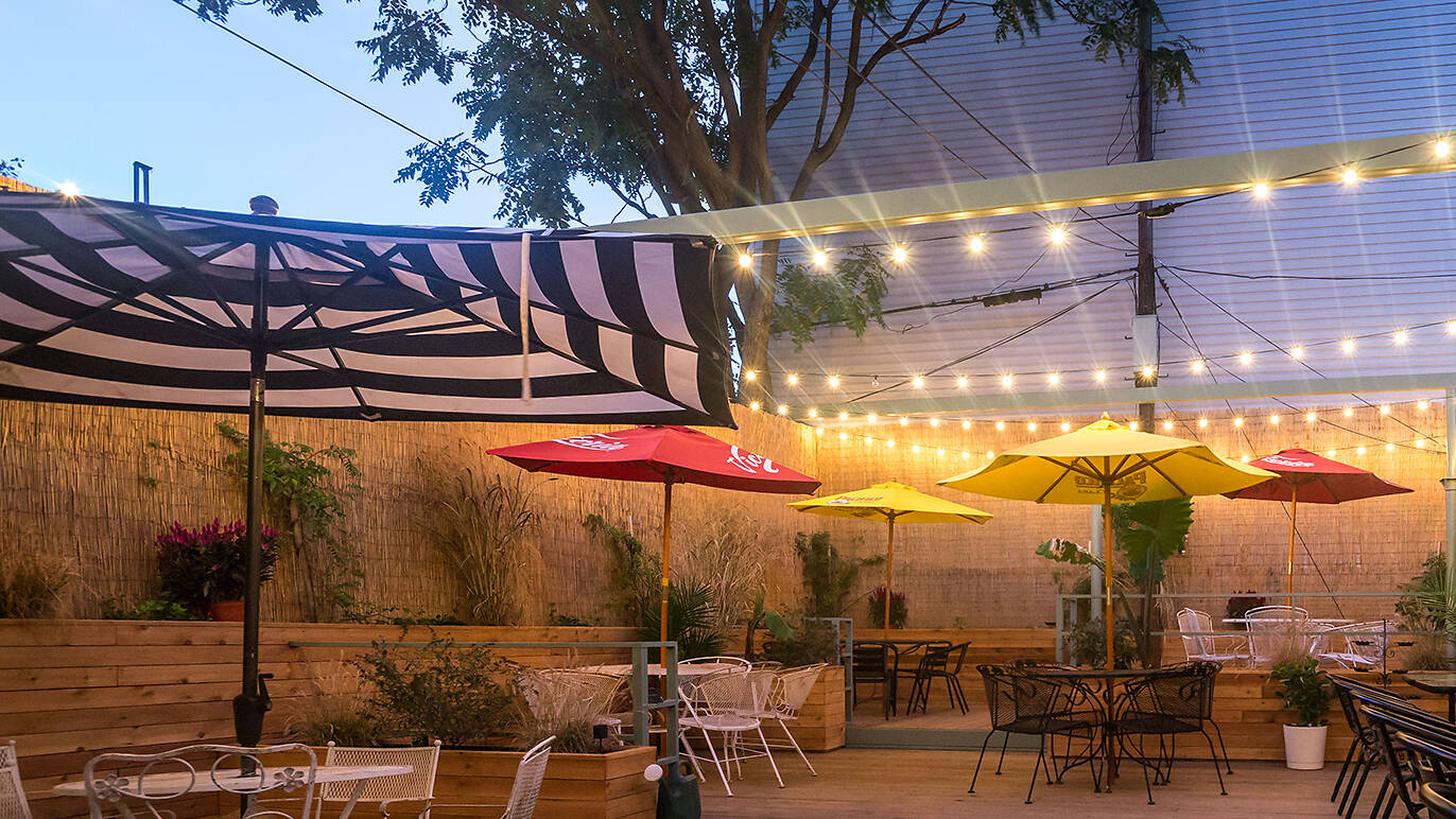 Best outdoor happy hours in NYC for summer drinks