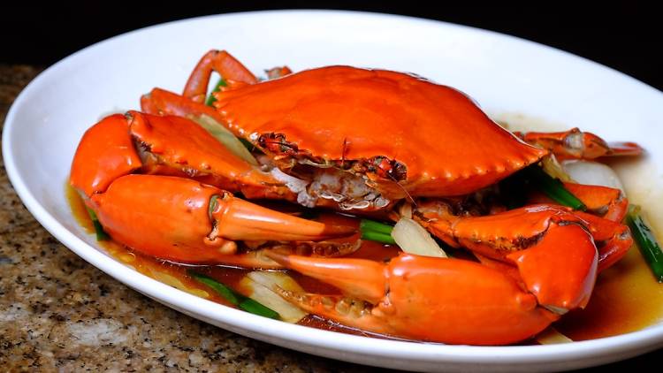 Ah Hoi's Kitchen, Stir-fried Ginger and Onion Crab