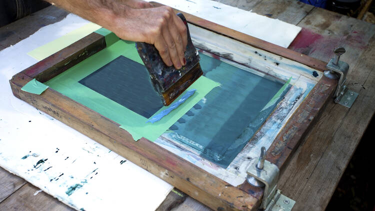 DIY Silkscreen Printing Workshop at Trestle Workshops