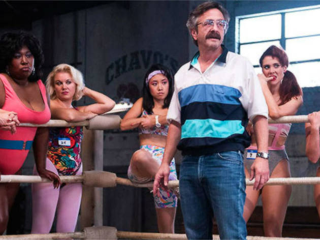 GLOW Imagen del actor Marc Maron en la serie GLOW