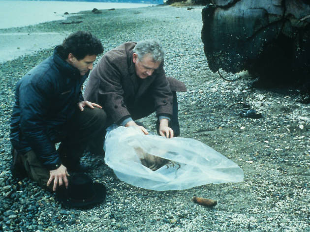 El cuerpo de Laura Palmer Michael Ontkean en Twin Peaks