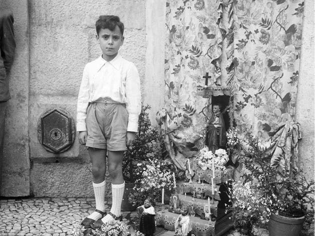 Festas populares, trono de Santo António, 1950 Festas populares, trono de Santo António, 1950