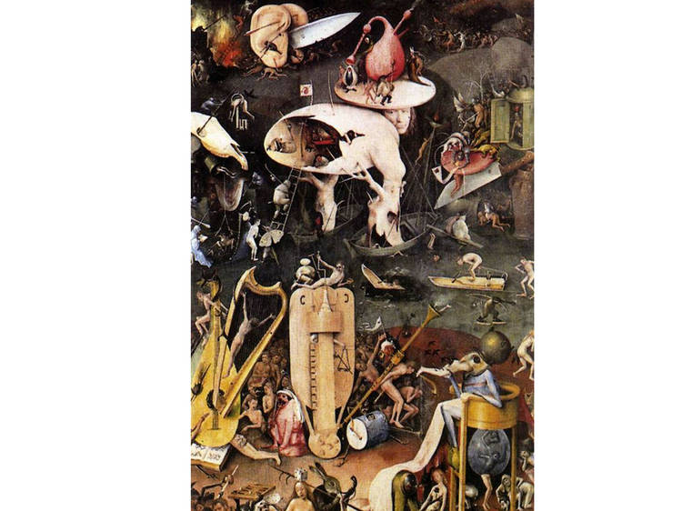 Vision of Hell From the Garden of Earthly Delights by Hieronymus Bosch