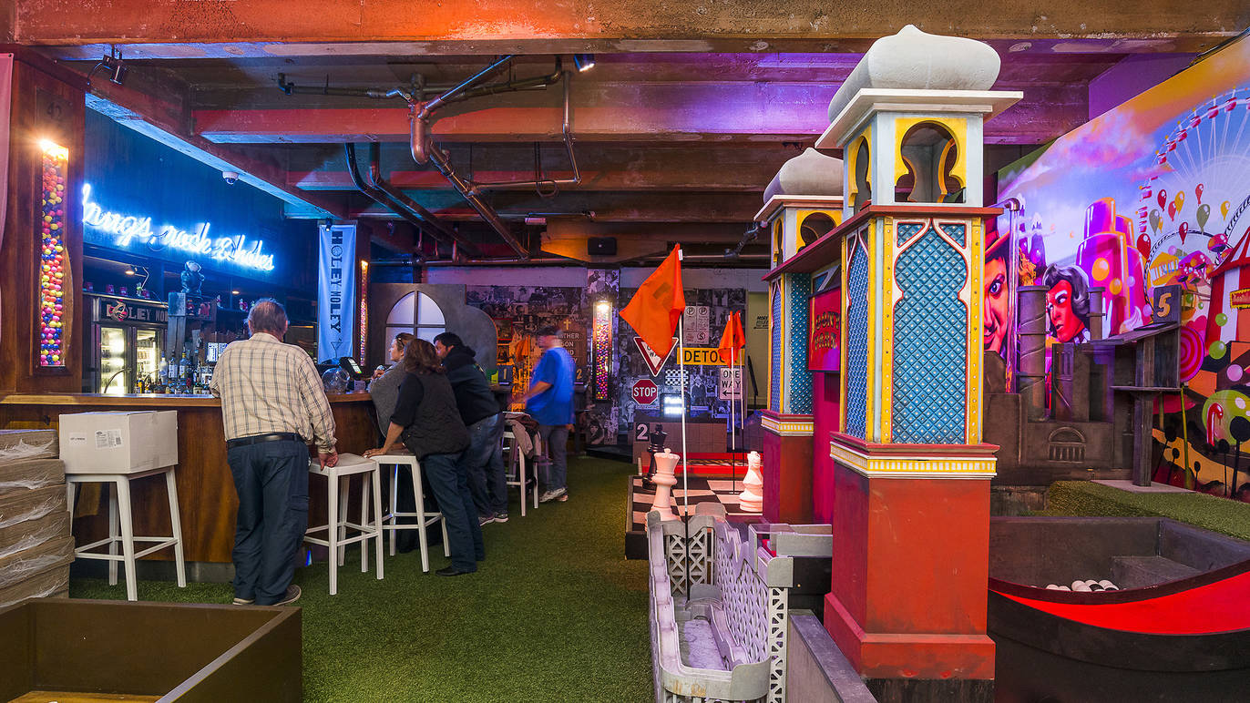 Holey Moley Golf Club Bars in Melbourne, Melbourne Holey Moley Golf Club Bars in Melbourne, Melbourne