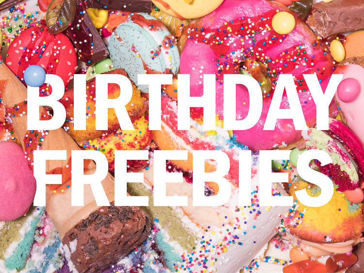 Birthday freebies