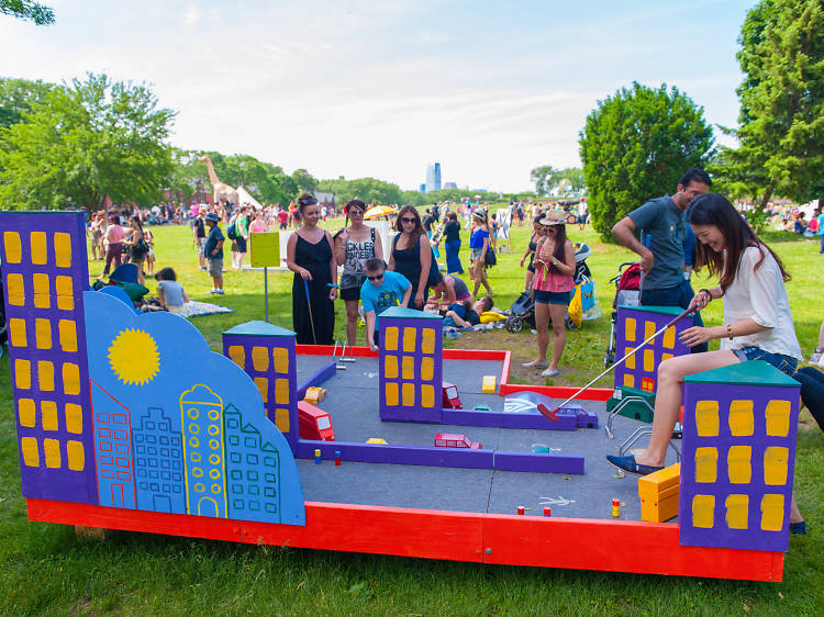 Figment NYC offers a mini golf course, pizza rat game and more fun this weekend