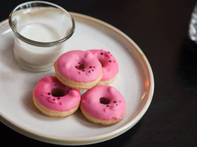 Donas cochidonas de Fat Boy Moves Donas cochidonas de Fat Boy Moves en la CDMX