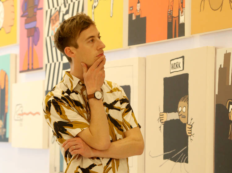 Jean Jullien at The People exhibition in Bangkok