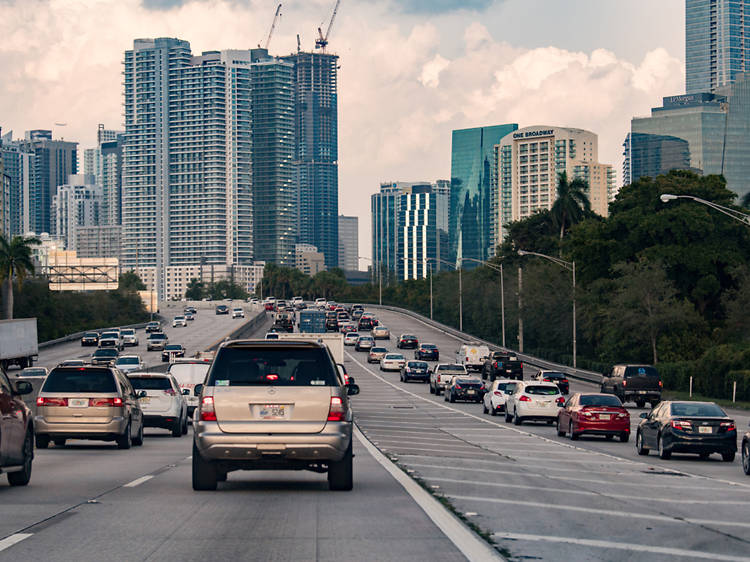 Stay off major roads during rush hour