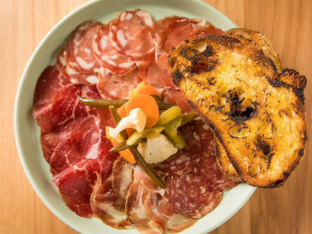 Bacco Osteria e Espresso Salumi Plate