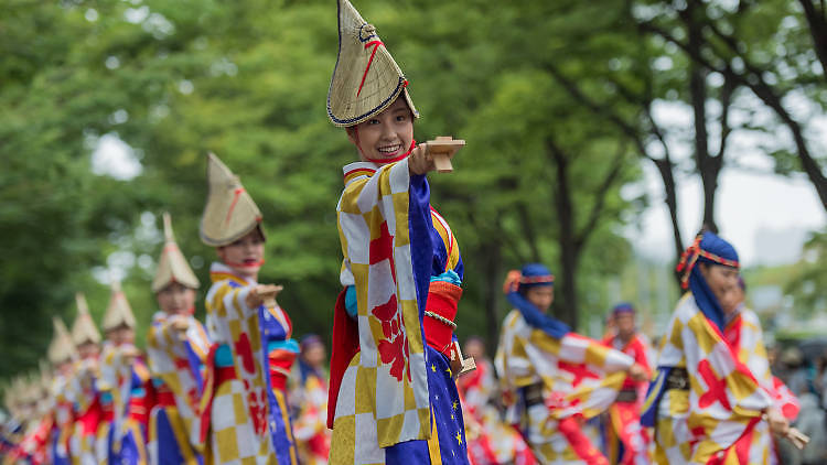 原宿表参道元氣祭スーパーよさこい