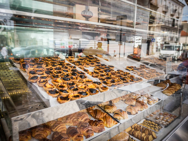 Pastelaria Saga - Montra