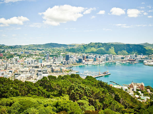 DO NOT USE Tourism Wellington competition The view from Mount Victoria Lookout in Wellington, New Zealand
