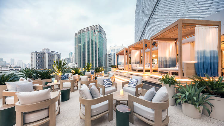 The alfreco terrace, Siwilai City Club at Central Embassy