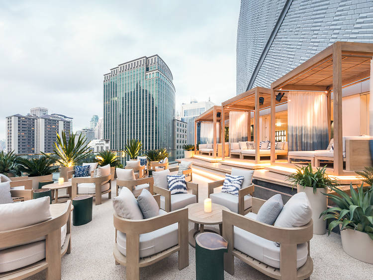 The alfreco terrace, Siwilai City Club at Central Embassy