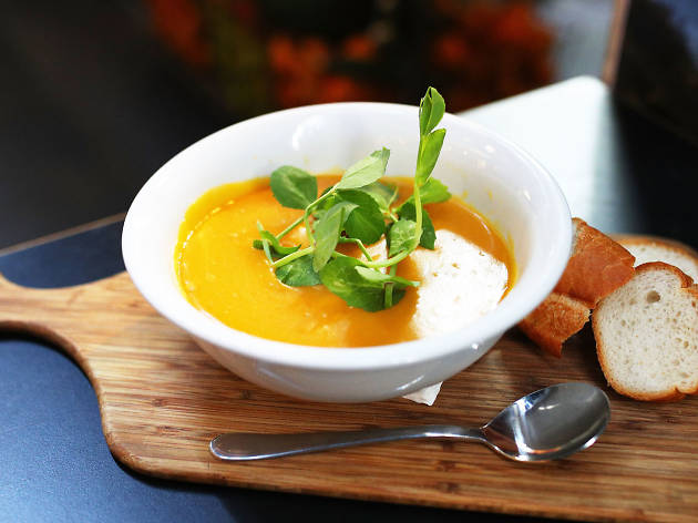 The Soup Place pumpkin soup The Soup Place pumpkin soup