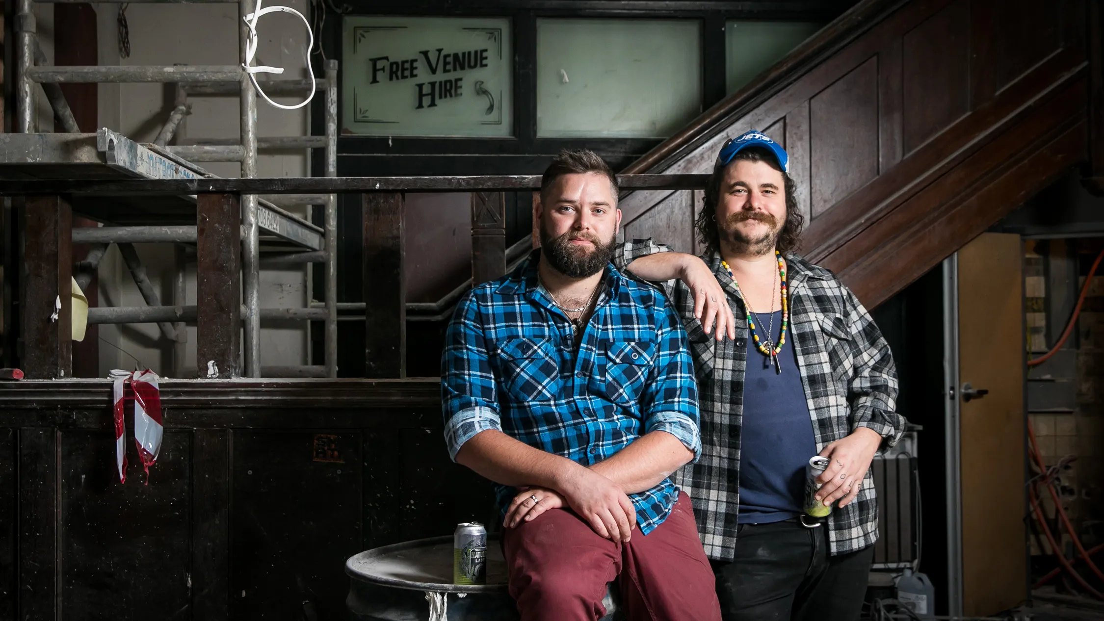 Jake Smyth and Kenny Graham from Mary's Group