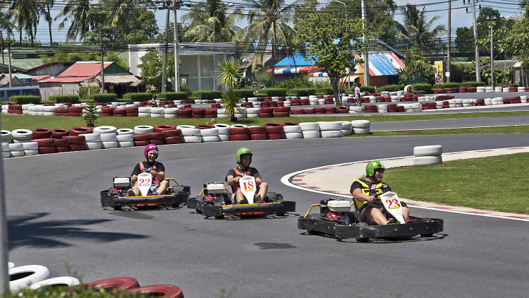 Book a go-kart session