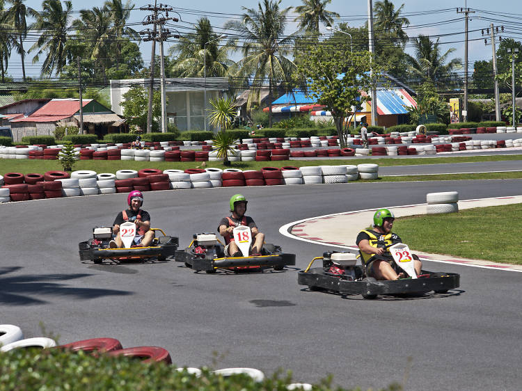 Book a go-kart session