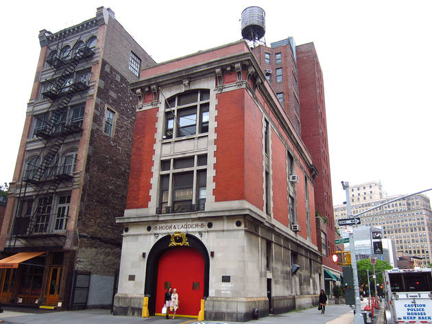 Fire station from Ghostbusters Fire station from Ghostbusters