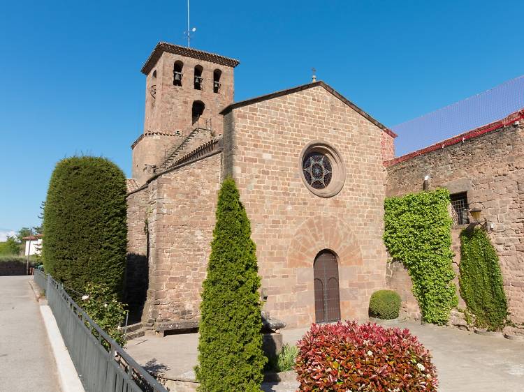 Visitor centre, monastery and mine