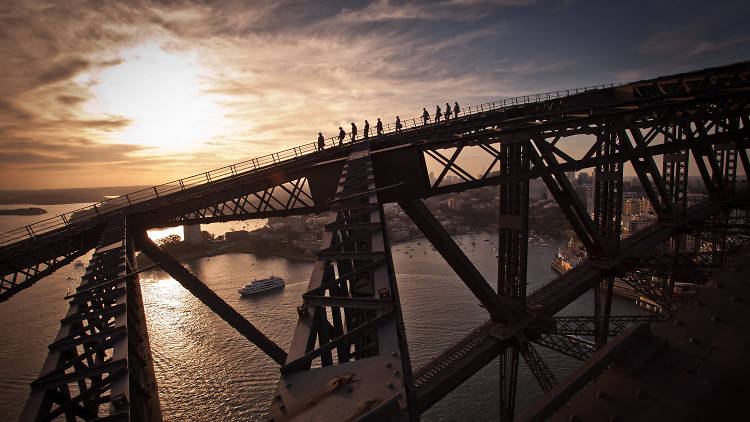 BridgeClimb sunset