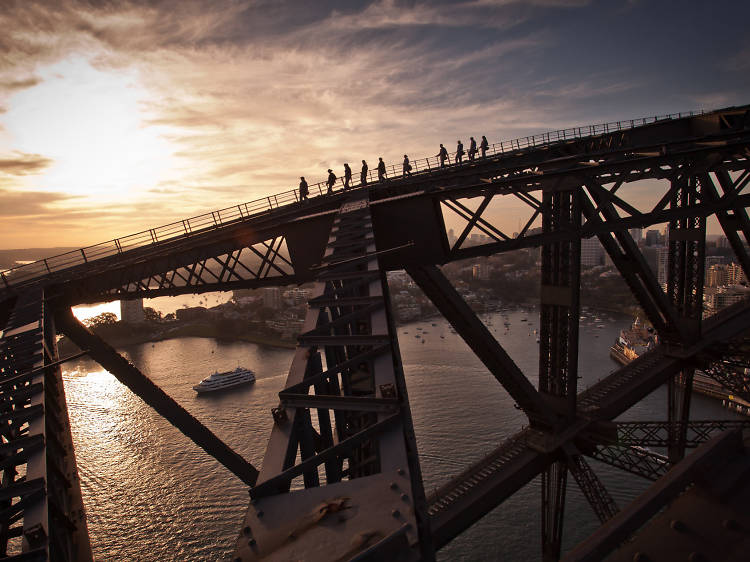 BridgeClimb sunset