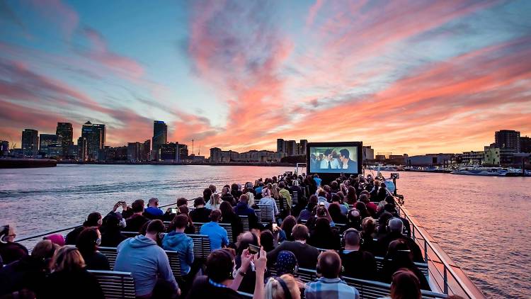 Outdoor cinema in London