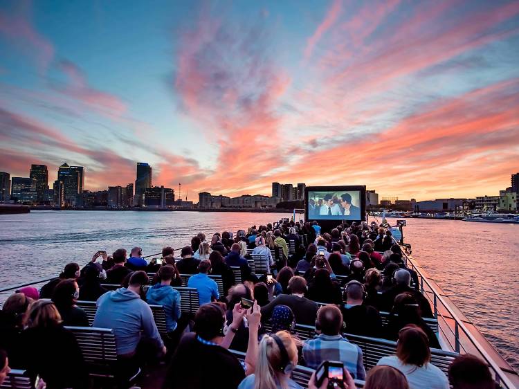 Outdoor cinema in London