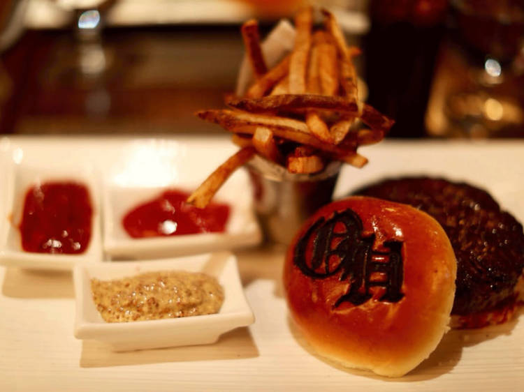 Classic Burger at Old Homestead Steakhouse