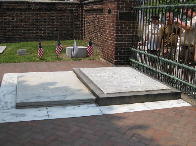 benjamin franklins grave benjamin franklins grave